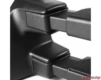 Spec-D Manual Adjustable & Extendable Towing Mirrors w/ Smoked Lens Turn Signal Lights Ford F-Series 2003-2015 - RMX-F25003G2G-M-FS