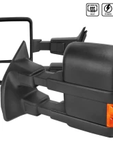 Spec-D Heated Towing Mirrors w/ LED Turn Signal Lights (Amber Lens) Ford F-Series 1999-2016                                     - RMX-F25008LEDH-P-FS - Image 10
