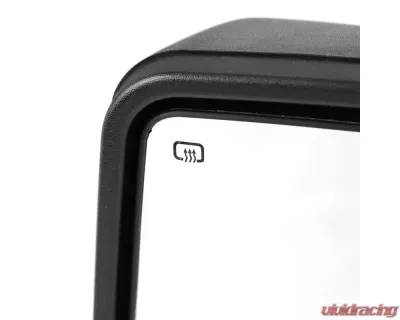 Spec-D Heated Towing Mirrors w/ LED Turn Signal Lights (Amber Lens) Ford F-Series 1999-2016 - RMX-F25008LEDH-P-FS