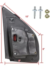 Spec-D Chrome Towing Mirrors w/ LED Turn Signal Lights (Clear Lens) Ford F-Series 2017-2019                                     - RMX-F25017F2H-P-FS - Image 10
