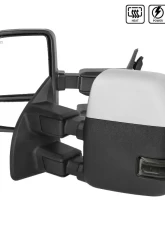 Spec-D Chrome Towing Mirrors w/ LED Turn Signal Lights (Smoke Lens) Ford F-Series 1999-2016                                     - RMX-F25099F2GH-P-FS - Image 8
