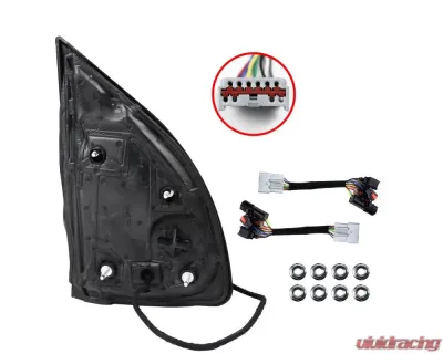 Spec-D Chrome Towing Mirrors w/ LED Turn Signal Lights (Clear Lens) Ford F-Series 1999-2016 - RMX-F25099F2H-P-FS
