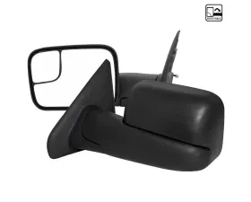 Spec-D Manual Adjustable & Foldable Towing Mirrors Dodge RAM 2002-2009