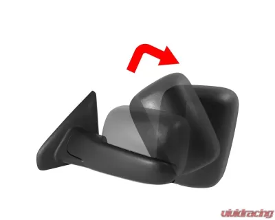 Spec-D Manual Adjustable & Foldable Towing Mirrors Dodge RAM 2002-2009 - RMX-RAM02-M-FS