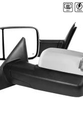 Spec-D Chrome Towing Mirrors w/ LED Turn Signal & Puddle Lights Dodge RAM 2002-2009                                     - RMX-RAM02HP-G2-FS - Image 10