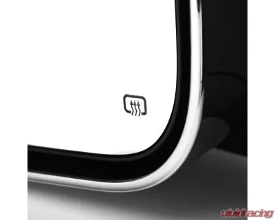 Spec-D Chrome Towing Mirrors w/ LED Turn Signal & Puddle Lights Dodge RAM 2002-2009 - RMX-RAM02HP-G2-FS
