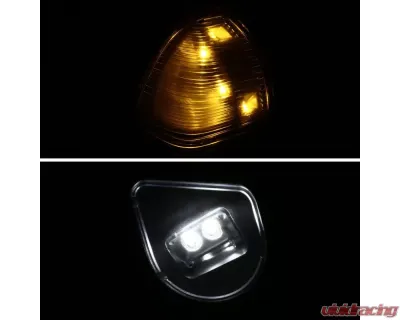 Spec-D Chrome Towing Mirrors w/ LED Turn Signal & Puddle Lights Dodge RAM 2002-2009 - RMX-RAM02HP-G2-FS