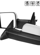 Spec-D Chrome Towing Mirrors w/ LED Turn Signal (Clear Lens) Dodge RAM 1500 2009-2012                                     - RMX-RAM09CR-AT-FS - Image 10