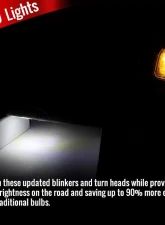 Spec-D Chrome Towing Mirrors w/ LED Turn Signal (Clear Lens) Dodge RAM 1500 2009-2012                                     - RMX-RAM09CR-AT-FS - Image 2