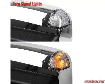 Spec-D Chrome Towing Mirrors w/ LED Turn Signal (Clear Lens) Dodge RAM 1500 2009-2012 - RMX-RAM09CR-AT-FS