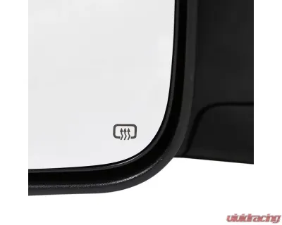 Spec-D Power Adjustable, Heated, & Manual Extendable Towing Mirrors w/ Clear Lens LED Turn Signal & Puddle Lights Dodge Ram 1500 2009-2012 - RMX-RAM09LED15H-P-FS