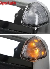 Spec-D Chrome Towing Mirrors w/ LED Turn Signal Lights Dodge RAM 2013-2017                                     - RMX-RAM13CHP-AT-FS - Image 5