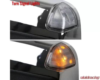 Spec-D Chrome Towing Mirrors w/ LED Turn Signal Lights Dodge RAM 2013-2017 - RMX-RAM13CHP-AT-FS