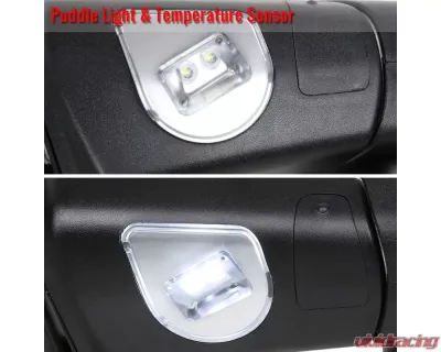 Spec-D Black Side Mirrors w/ LED Turn Signal Lights Dodge RAM 2013-2017 - RMX-RAM13HP-AT-FS