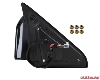Spec-D Black Side Mirrors w/ LED Turn Signal Lights Dodge RAM 2013-2017 - RMX-RAM13HP-AT-FS