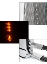 Spec-D Chrome Towing Mirrors w/ LED Turn Signal Lights (Smoke Lens) Chevrolet | GMC 2003-2007                                     - RMX-SIV03CRLEDH-P-FS - Image 2