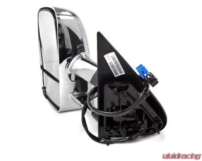 Spec-D Chrome Towing Mirrors w/ LED Turn Signal Lights (Smoke Lens) Chevrolet | GMC 2003-2007 - RMX-SIV03CRLEDH-P-FS