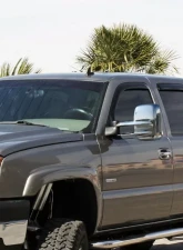 Spec-D Chrome Towing Mirrors w/ LED Turn Signal Lights (Smoke Lens) Chevrolet | GMC 2003-2007                                     - RMX-SIV03CRLEDH-P-FS - Image 4