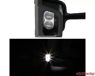 Spec-D Chrome Towing Mirrors w/ LED Turn Signal & Clearance Lights (Smoke Lens) Chevrolet | GMC 2002-2007 - RMX-SIV03G2GLEDHP-FS