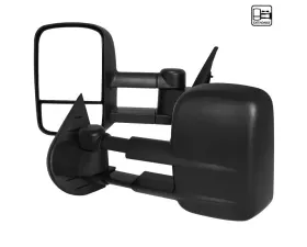 Spec-D Manual Adjustable & Extendable Black Towing Mirrors Chevrolet | GMC 2007-2014