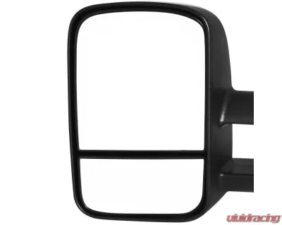 Spec-D Manual Adjustable & Extendable Black Towing Mirrors Chevrolet | GMC 2007-2014 - RMX-SIV07-M-FS