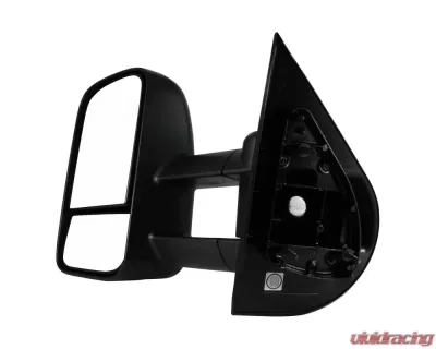 Spec-D Manual Adjustable & Extendable Black Towing Mirrors Chevrolet | GMC 2007-2014 - RMX-SIV07-M-FS