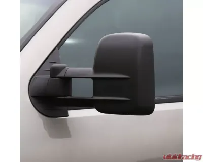 Spec-D Manual Adjustable & Extendable Black Towing Mirrors Chevrolet | GMC 2007-2014 - RMX-SIV07-M-FS