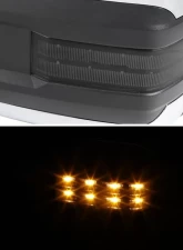 Spec-D Chrome Towing Mirrors w/ LED Turn Signal Lights (Smoke Lens) Chevrolet | GMC 2007-2014                                     - RMX-SIV07G2GLEDHP-FS - Image 2