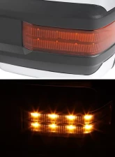 Spec-D Chrome Towing Mirrors w/ LED Turn Signal & Clearance Lights Chevrolet | GMC 2007-2014                                     - RMX-SIV07G2LEDHP-FS - Image 4