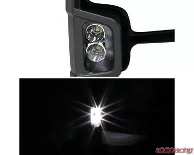 Spec-D Chrome Towing Mirrors w/ LED Turn Signal & Clearance Lights Chevrolet | GMC 2007-2014 - RMX-SIV07G2LEDHP-FS