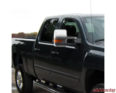 Spec-D Chrome Towing Mirrors w/ LED Turn Signal & Clearance Lights Chevrolet | GMC 2007-2014 - RMX-SIV07G2LEDHP-FS