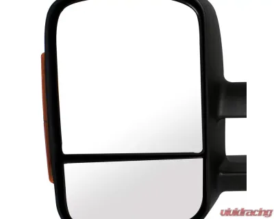 Spec-D Power Heated Towing Mirrors w/ Smoked Lens LED Turn Signal Lights Chevrolet | GMC 2007-2014 - RMX-SIV07LEDH-P-FS