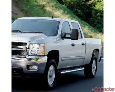 Spec-D Power Heated Towing Mirrors w/ Smoked Lens LED Turn Signal Lights Chevrolet | GMC 2007-2014 - RMX-SIV07LEDH-P-FS