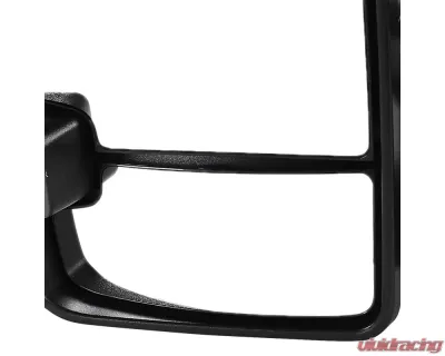 Spec-D Power Adjustable, Folding, Heated, & Manual Extendable Towing Mirrors w/ Smoked Lens LED Turn Signal & Clearance Lights Chevrolet Silverado | GMC Sierra 2014-2018 - RMX-SIV14G2G-AT-FS