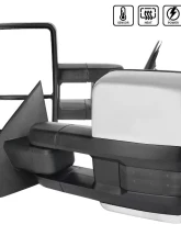 Spec-D Chrome Towing Mirrors w/ LED Turn Signal Lights (Smoke Lens) Chevrolet | GMC 2014-2016                                     - RMX-SIV14G2GHP-TS-FS - Image 10