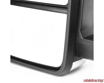Spec-D Chrome Towing Mirrors w/ LED Turn Signal Lights (Smoke Lens) Chevrolet | GMC 2014-2016 - RMX-SIV14G2GHP-TS-FS