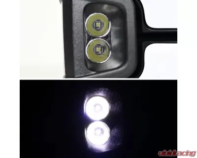 Spec-D Chrome Towing Mirrors w/ LED Turn Signal Lights (Smoke Lens) Chevrolet | GMC 2014-2016 - RMX-SIV14G2GHP-TS-FS