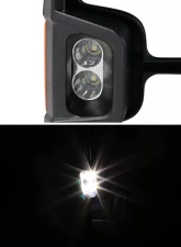 Spec-D Chrome Towing Mirrors w/ LED Turn Signal Lights (Amber Lens) Chevrolet | GMC 2014-2018                                     - RMX-SIV14G2LEDHP-FS - Image 3