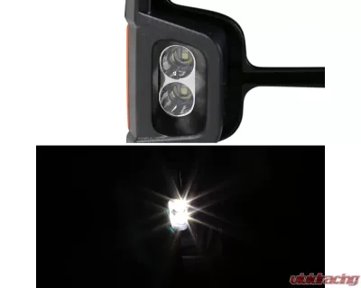 Spec-D Chrome Towing Mirrors w/ LED Turn Signal Lights (Amber Lens) Chevrolet | GMC 2014-2018 - RMX-SIV14G2LEDHP-FS