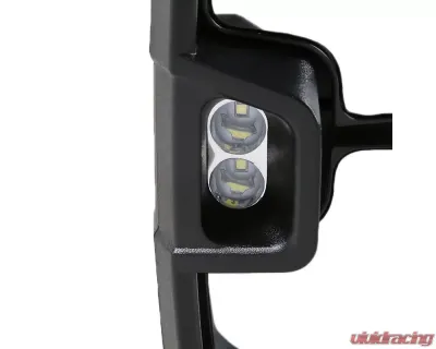 Spec-D Black Towing Mirrors w/ LED Turn Signal Lights (Smoke Lens) Chevrolet | GMC 2014-2018 - RMX-SIV14G3G-AT-FS