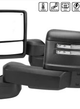 Spec-D Black Towing Mirrors w/ LED Turn Signal Lights (Clear Lens) Chevrolet | GMC 2020-2022                                     - RMX-SIV2025G3HP-FS - Image 10