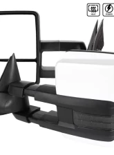 Spec-D Chrome Towing Mirrors w/ LED Turn Signal Lights (Smoke Lens) Chevrolet | GMC 1999-2002                                     - RMX-SIV99G2GLEDHP-FS - Image 10