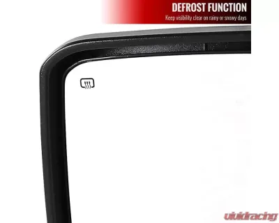 Spec-D Chrome Towing Mirrors w/ LED Turn Signal Lights (Smoke Lens) Chevrolet | GMC 1999-2002 - RMX-SIV99G2GLEDHP-FS