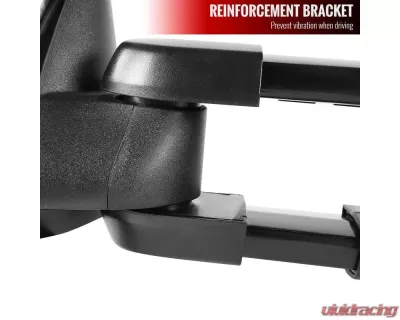Spec-D Chrome Towing Mirrors w/ LED Turn Signal Lights (Smoke Lens) Chevrolet | GMC 1999-2002 - RMX-SIV99G2GLEDHP-FS