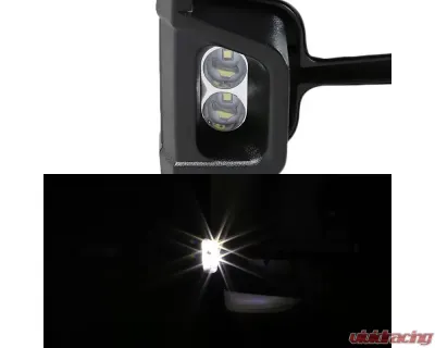 Spec-D Chrome Towing Mirrors w/ LED Turn Signal Lights (Smoke Lens) Chevrolet | GMC 1999-2002 - RMX-SIV99G2GLEDHP-FS