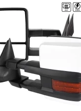 Spec-D Chrome Towing Mirrors w/ LED Turn Signal Lights (Amber Lens) Chevrolet | GMC 1999-2002                                     - RMX-SIV99G2LEDHP-FS - Image 10