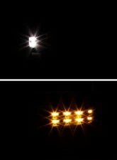 Spec-D Chrome Towing Mirrors w/ LED Turn Signal Lights (Smoke Lens) Toyota 2007-2017                                     - RMX-TUN07G2GLEDHP-FS - Image 2