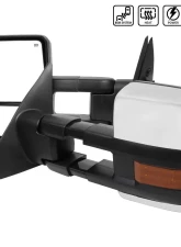 Spec-D Chrome Towing Mirrors w/ LED Turn Signal Lights (Amber Lens) Toyota 2007-2017                                     - RMX-TUN07G2LEDHP-FS - Image 10