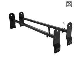 Spec-D Glossy Black Roof Rack Ladder Rack Bars Chevrolet | GMC | Ford E Series 2003-2017