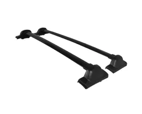 Spec-D Black Powder Coated Aluminum Roof Rack Cross Bars Honda CR-V 2007-2011
